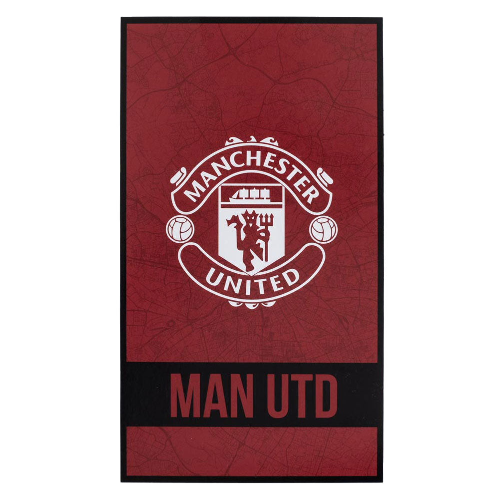 Manchester United handdoek MU rood 70 x 140 cm