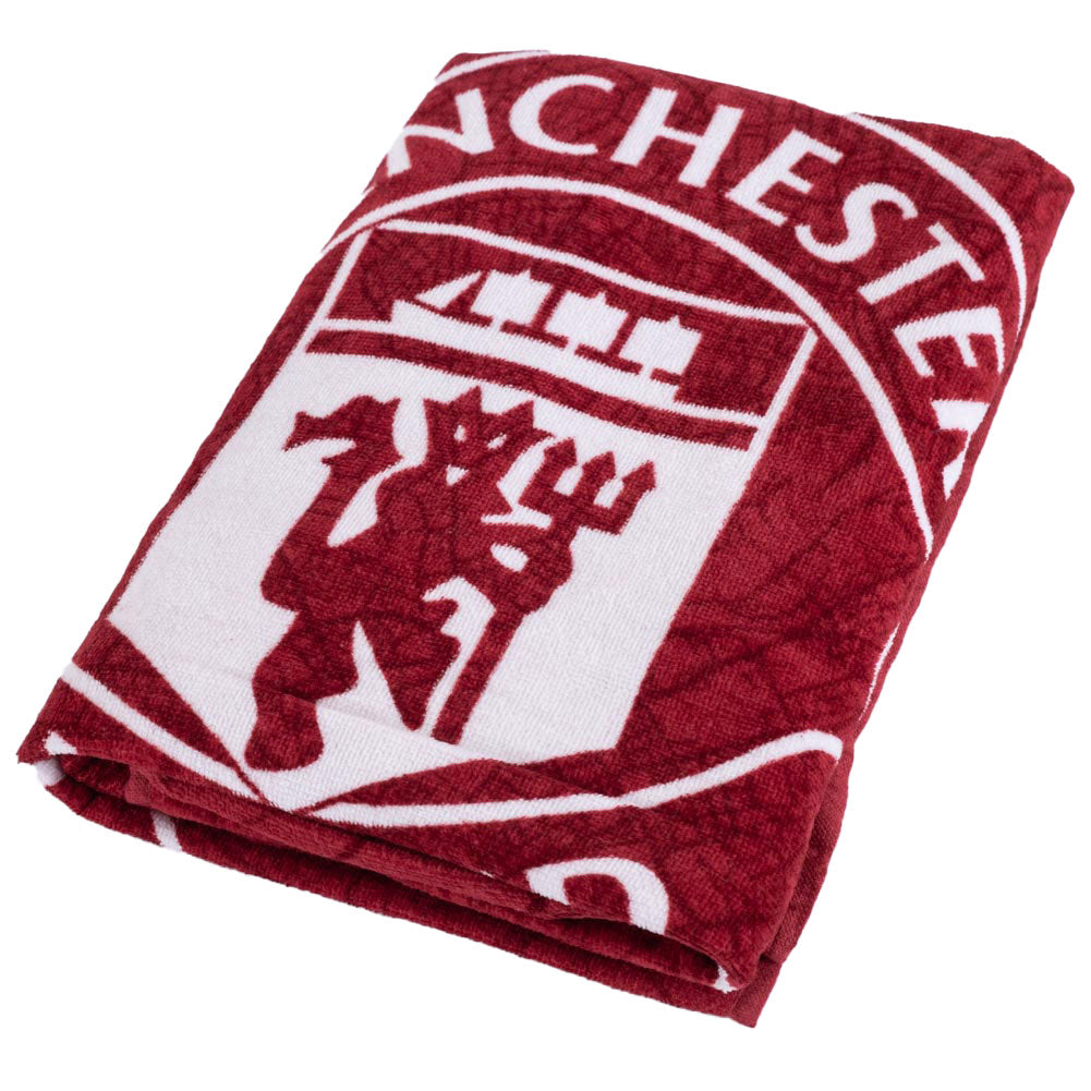 Manchester United handdoek MU rood 70 x 140 cm