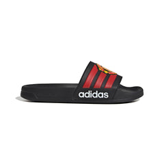 Chaussons Adidas Adilette bleu/blanc — UK 10 (taille 44,5)