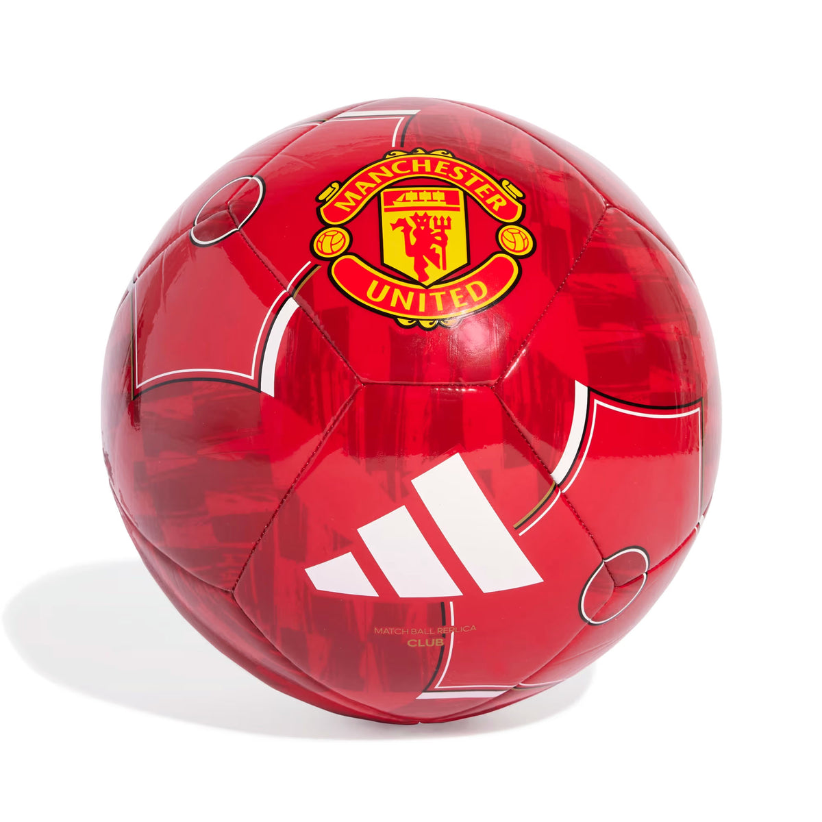 Ballon Manchester United Adidas Club domicile taille 1 (Mini) rouge