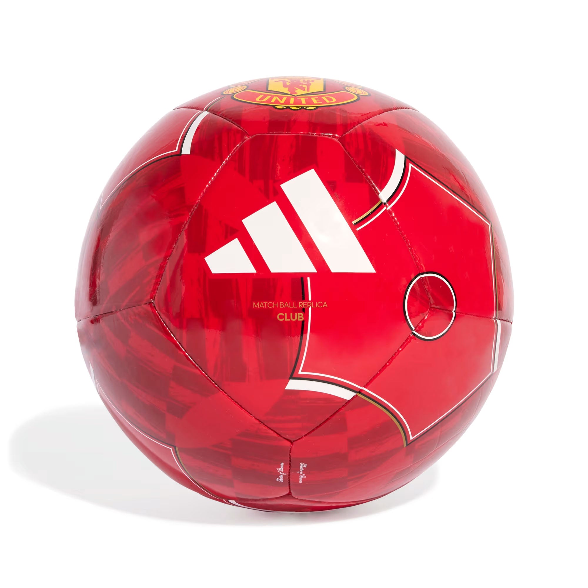 Ballon Manchester United Adidas Club domicile taille 1 (Mini) rouge