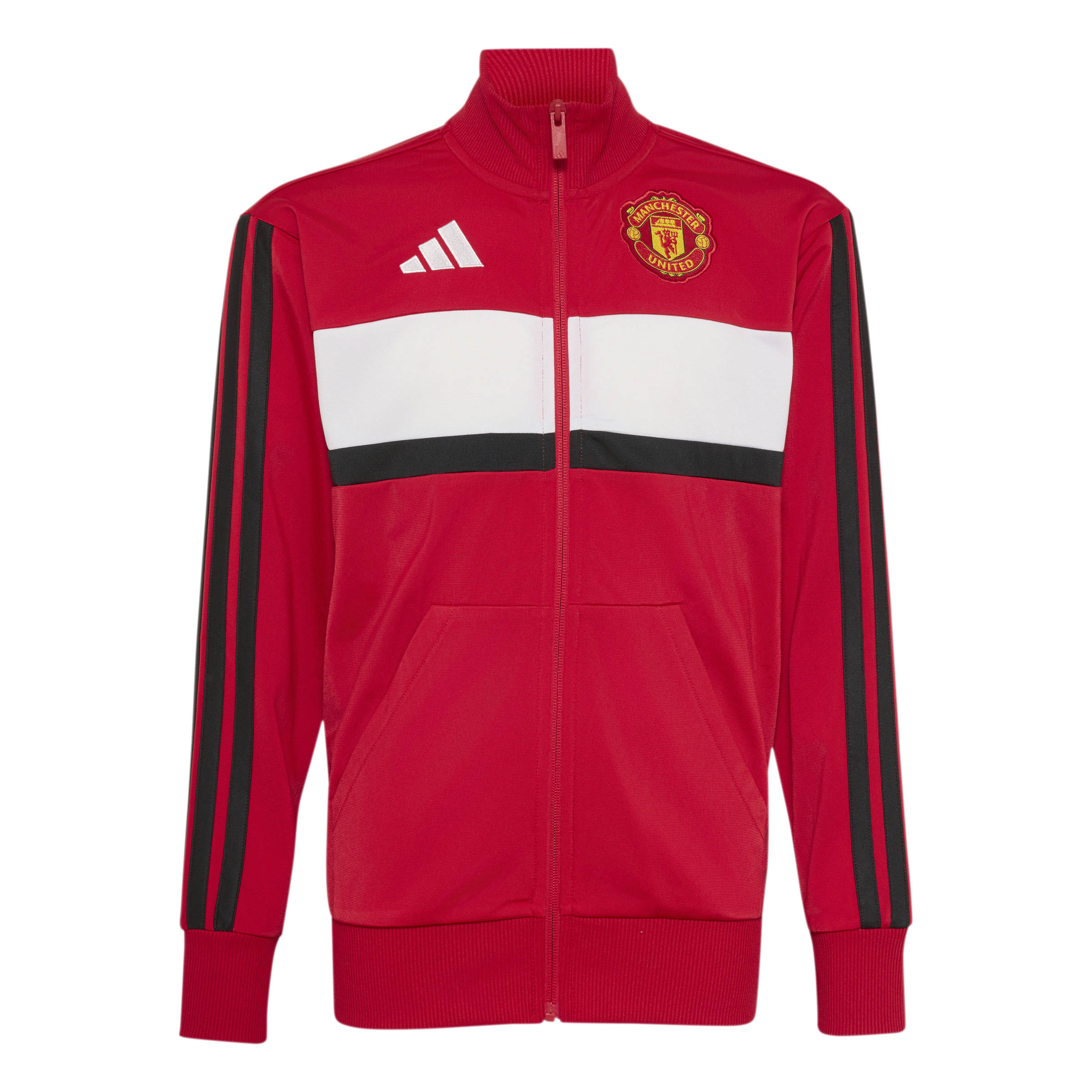 Manchester United trainingspak Adidas KIDS rood/zwart
