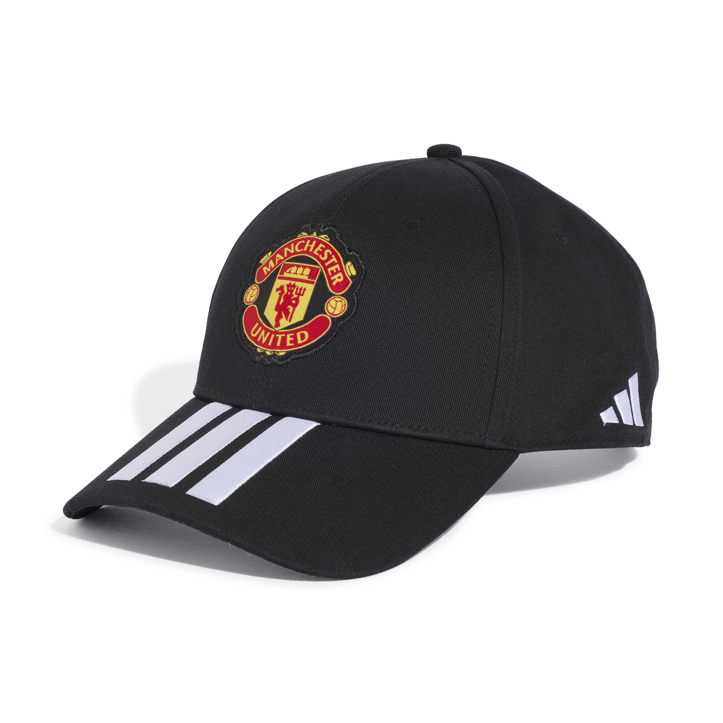 Manchester United pet Adidas 3 strepen zwart