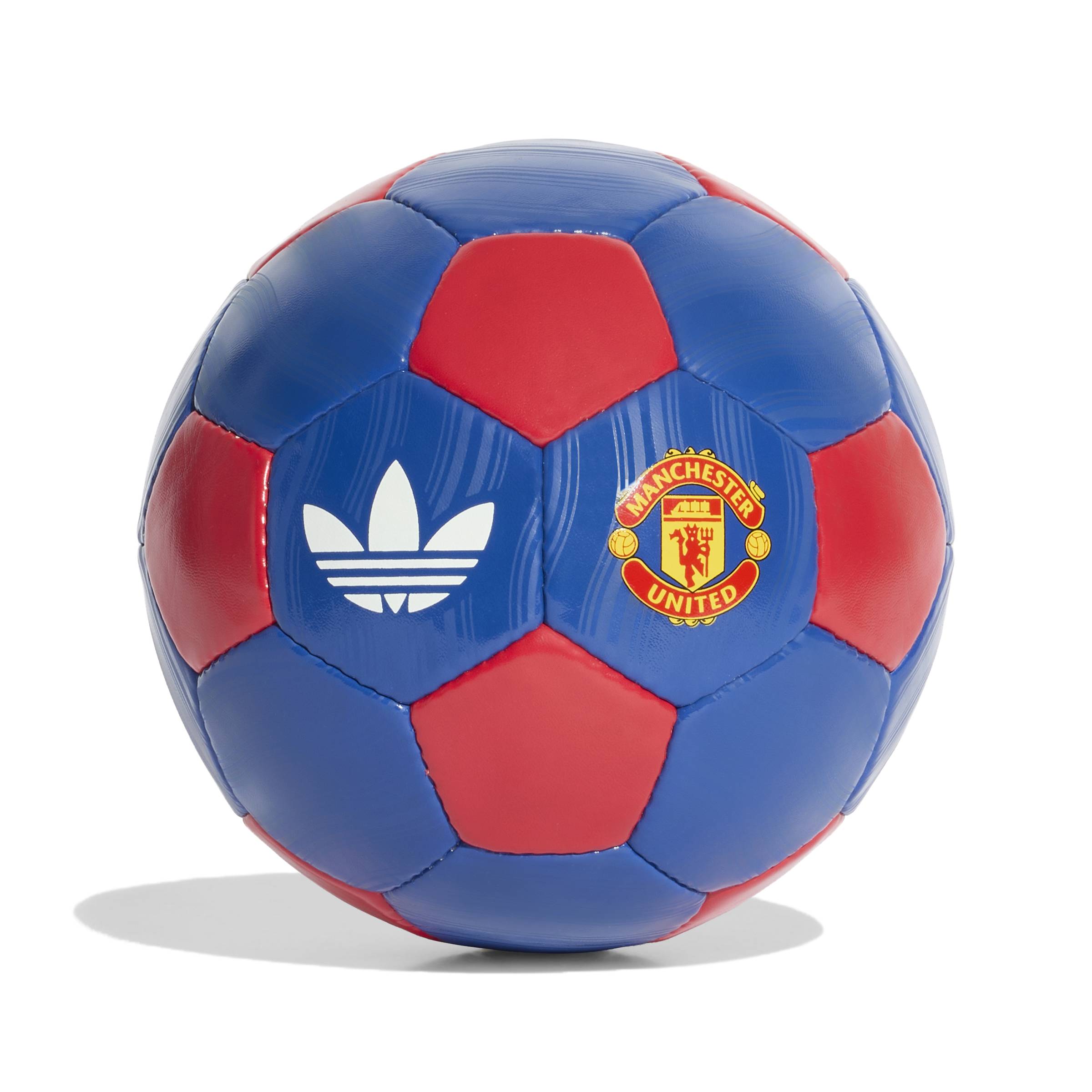 Manchester United bal Adidas away retro blauw