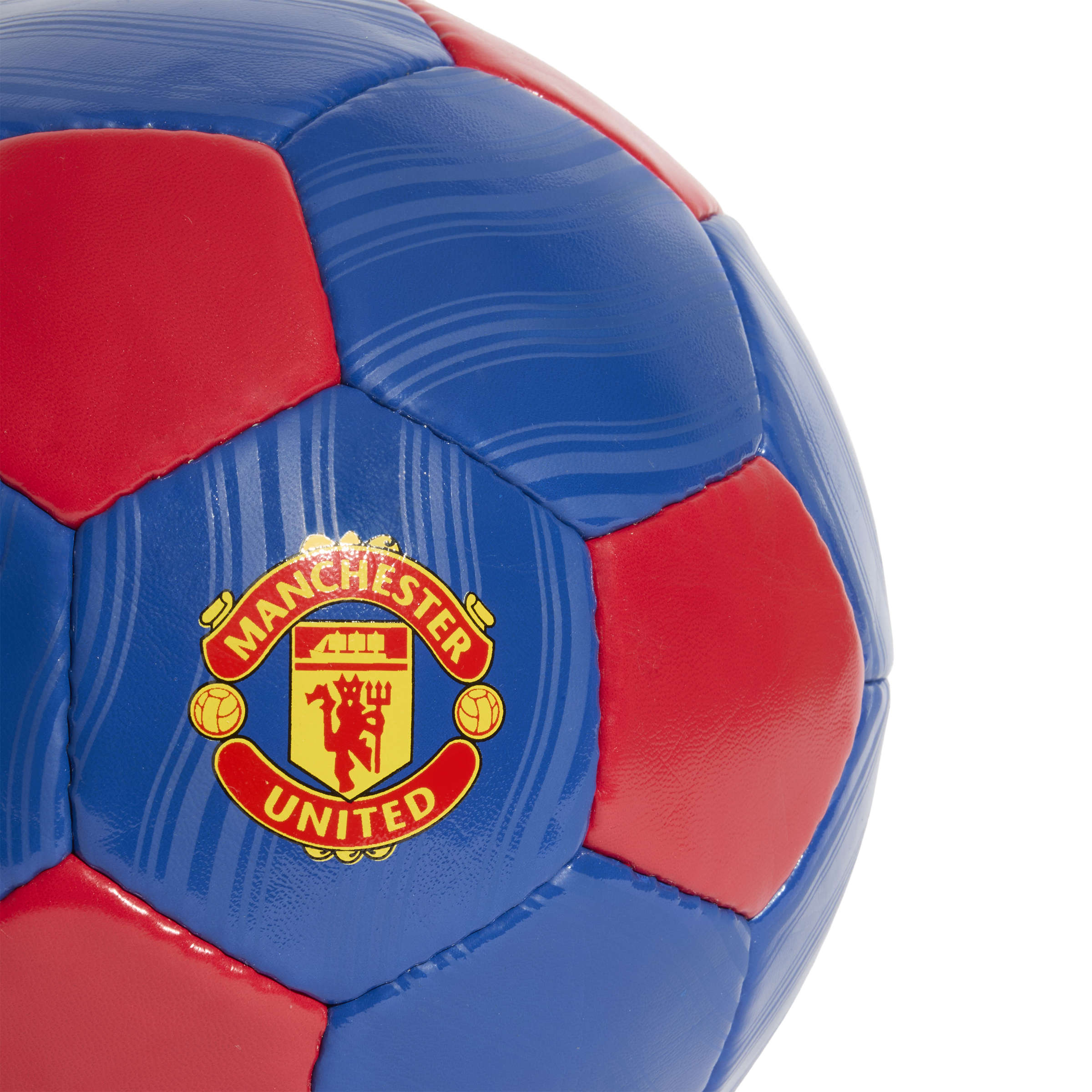 Manchester United bal Adidas away retro blauw