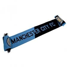 Manchester City sjaal HF blauw