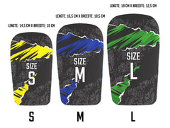 Personalized shin pads with photo and name