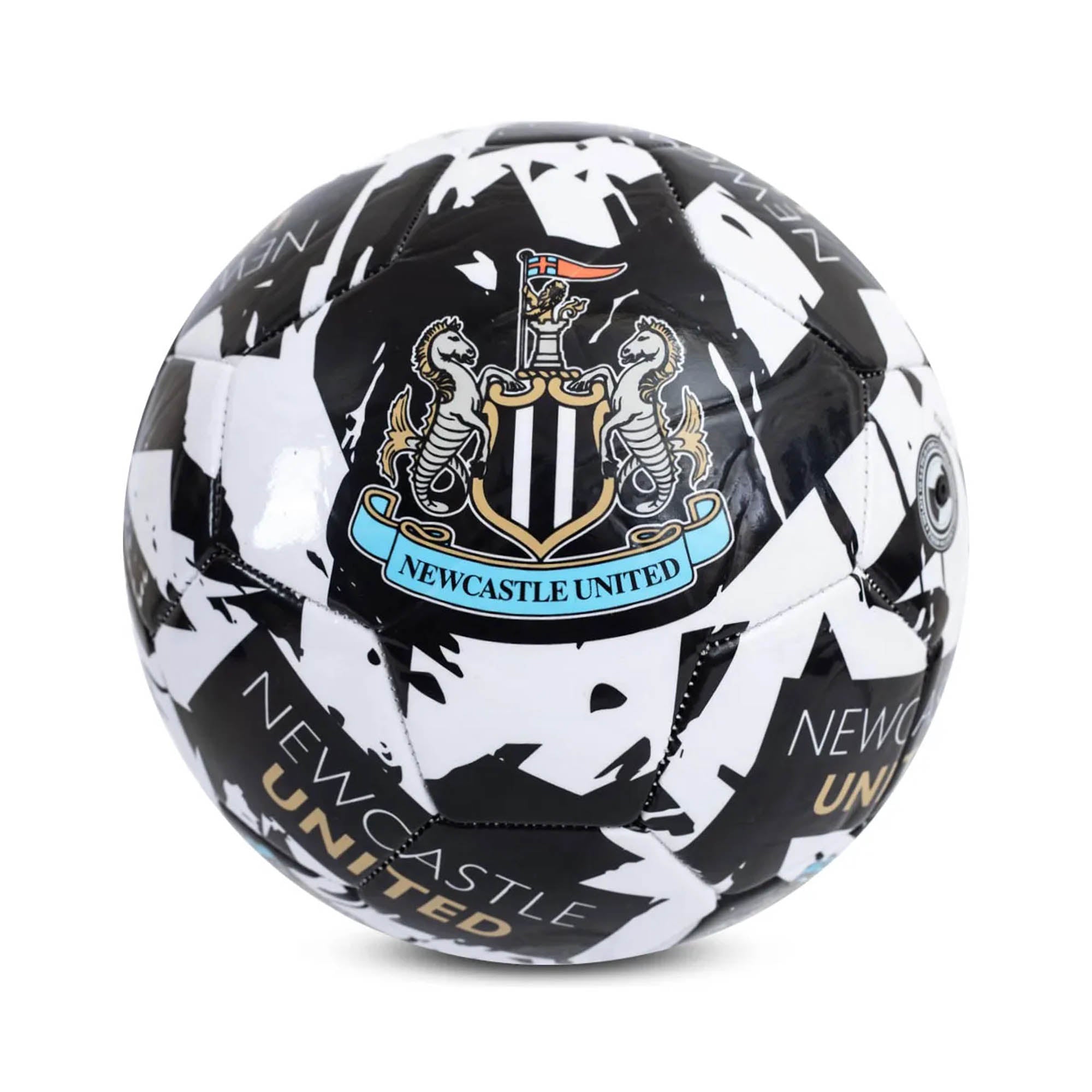 Newcastle United bal Graffiti