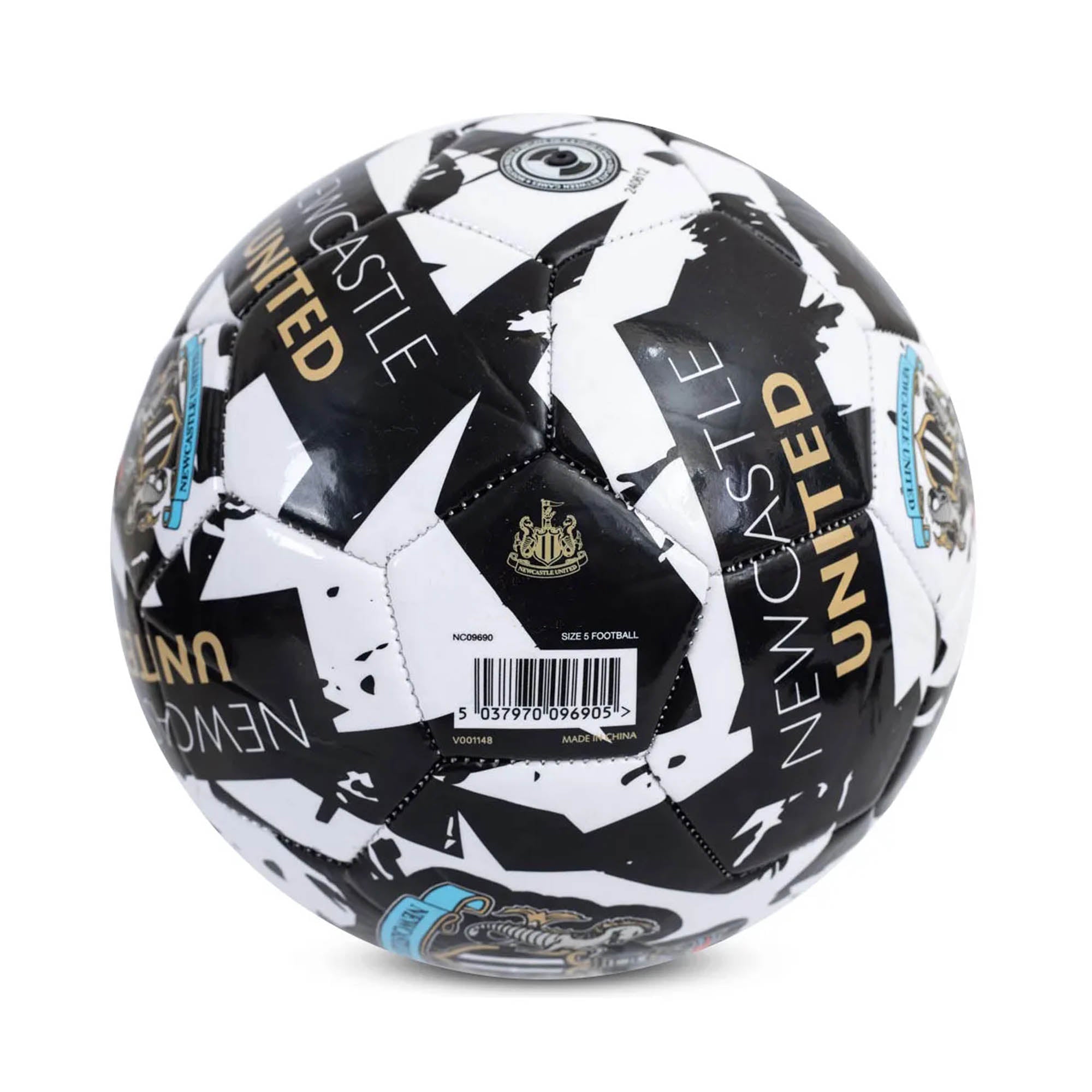 Newcastle United bal Graffiti