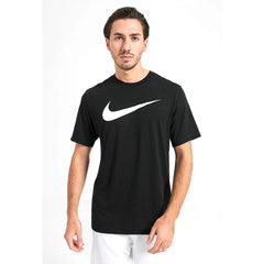 Nike T-shirt swoosh adults black