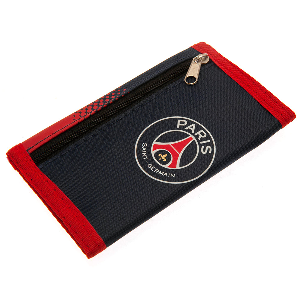 PSG portefeuille fade blauw/rood