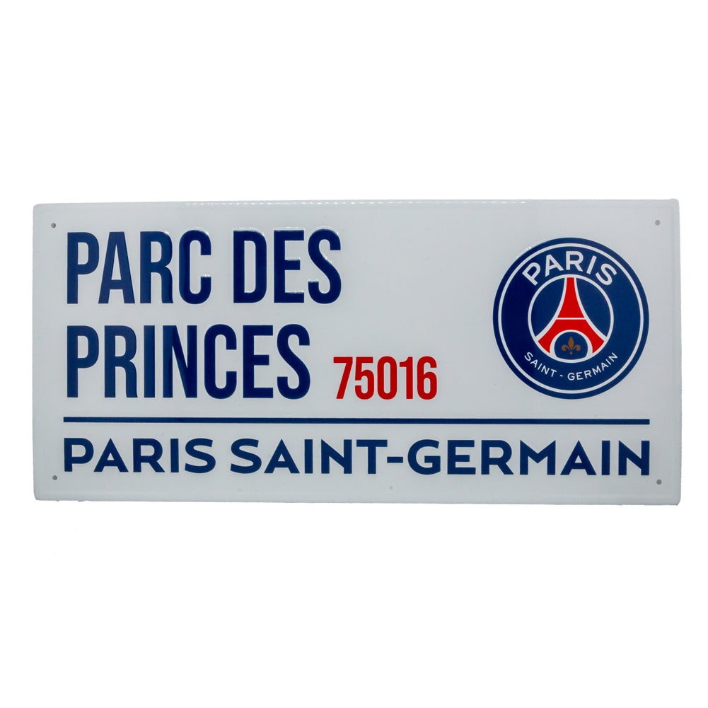 PSG street sign wit 40 x 18 cm