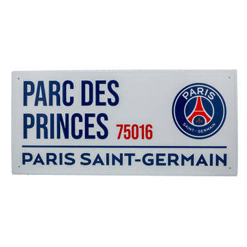 PSG street sign wit 40 x 18 cm