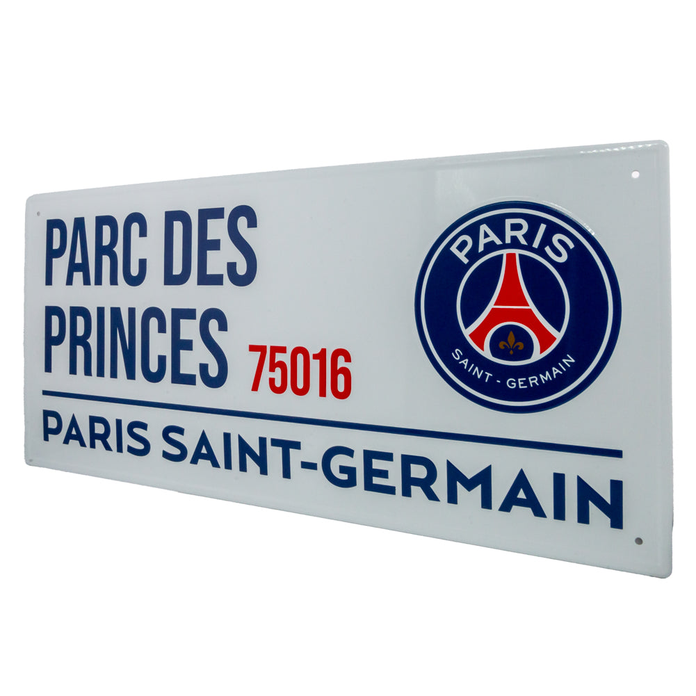 PSG street sign wit 40 x 18 cm