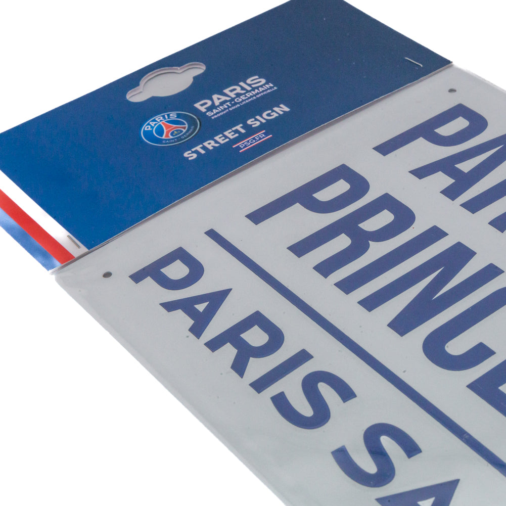 PSG street sign wit 40 x 18 cm