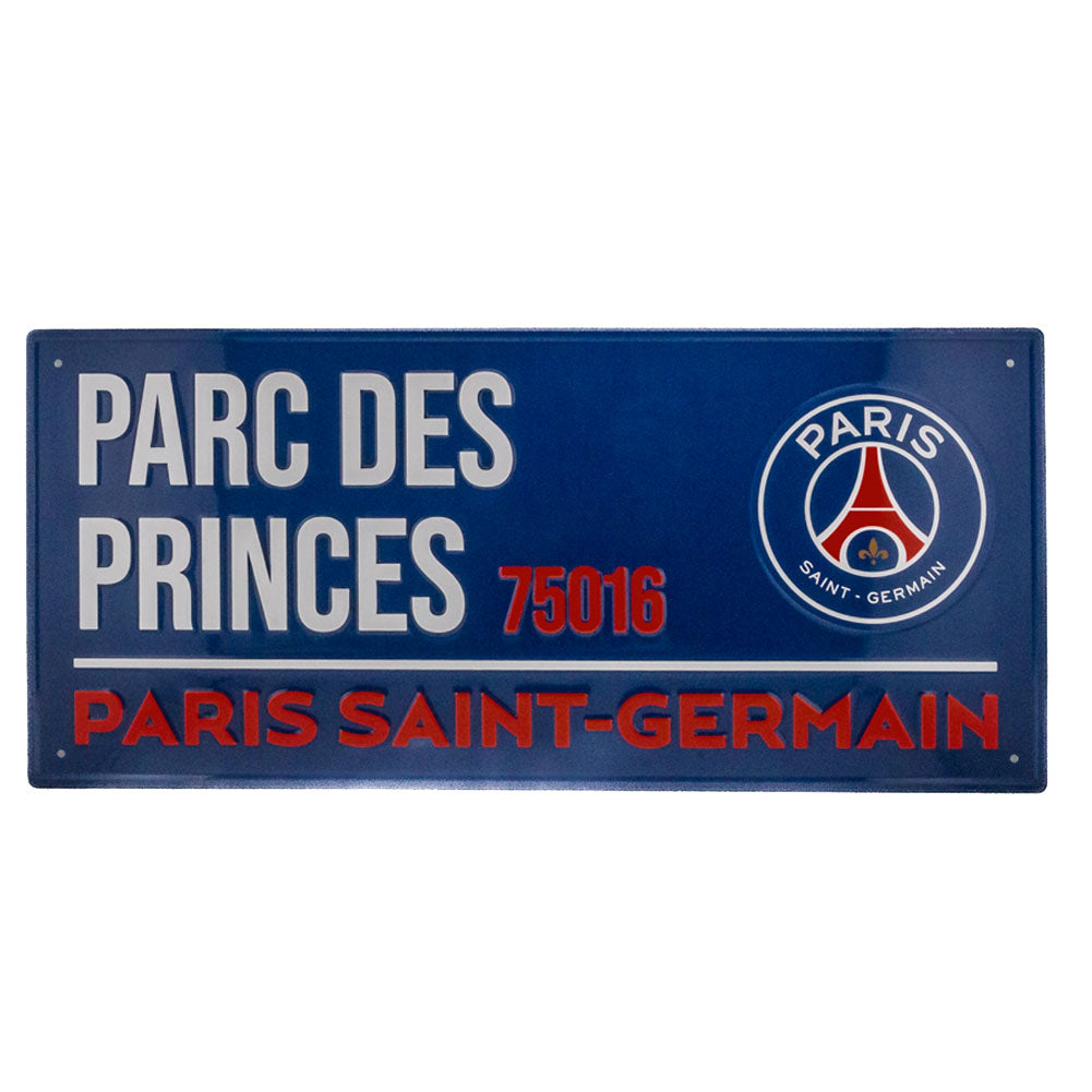 PSG street sign blauw 40 x 18 cm