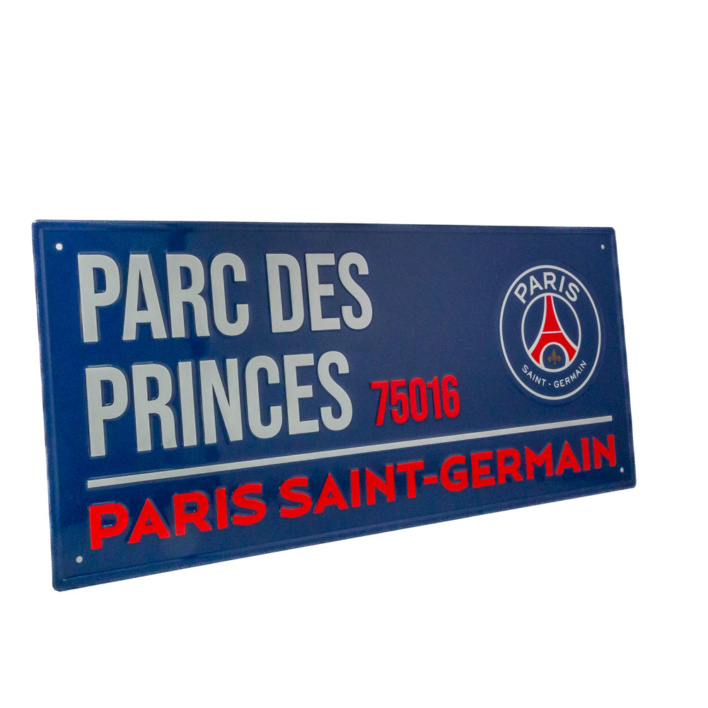 PSG street sign blauw 40 x 18 cm