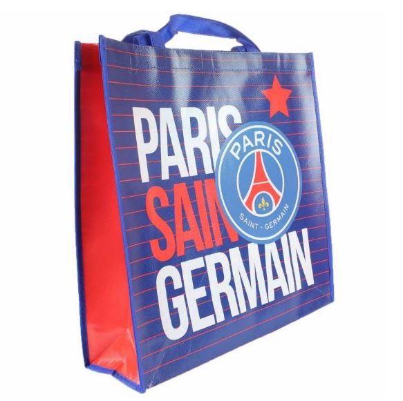 Sac shopping PSG bleu/rouge