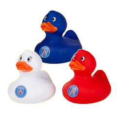 Club de canard en caoutchouc PSG couleurs 3 pièces