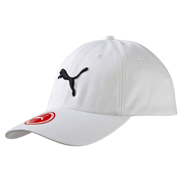 Puma pet ESS logo volwassenen wit