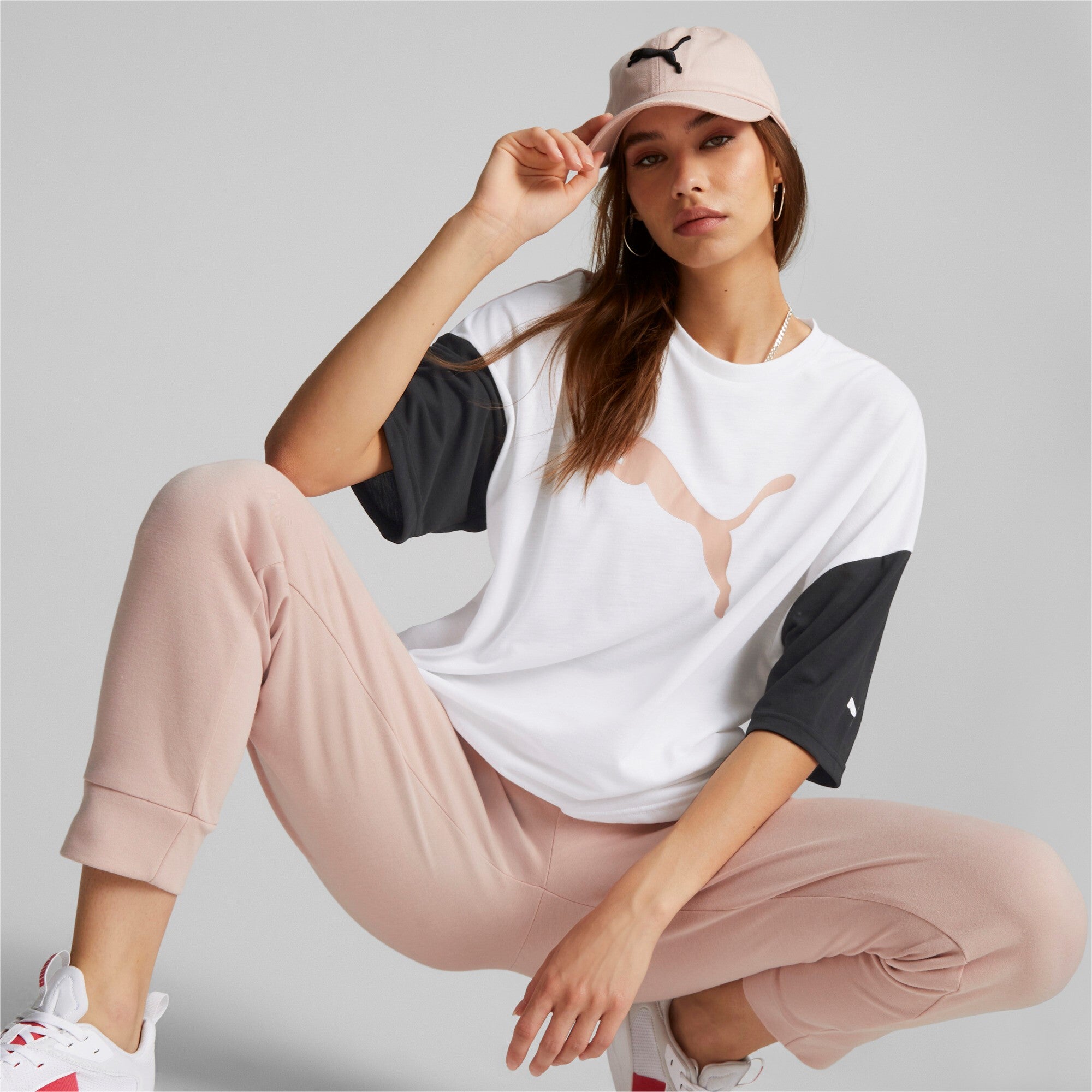 Puma pet ESS logo volwassenen rose quartz