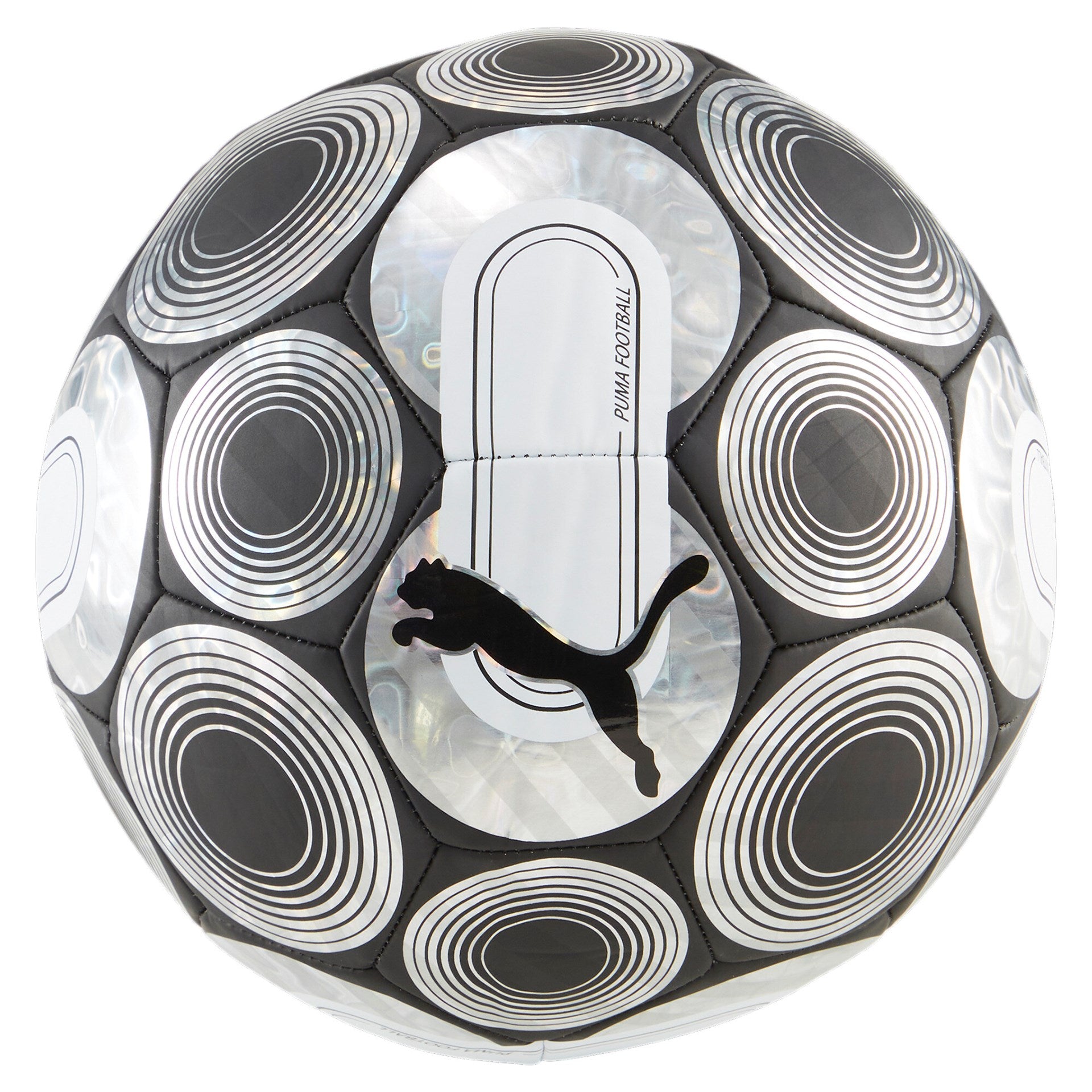 Puma bal Cage I hologram zilver/zwart