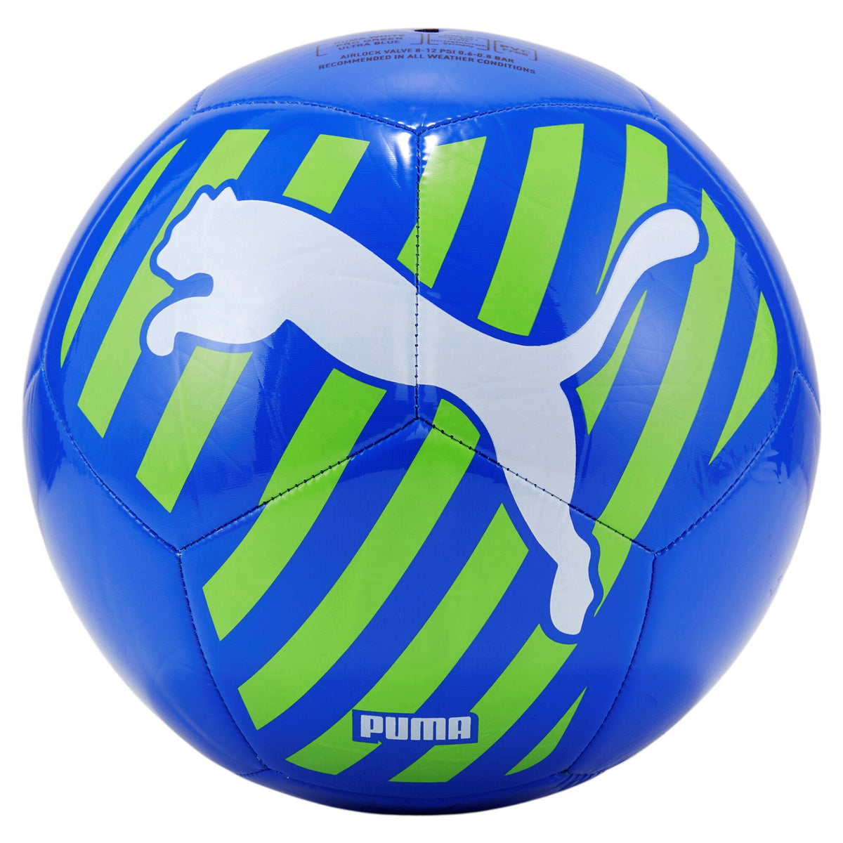 Ballon Puma big cat bleu/vert