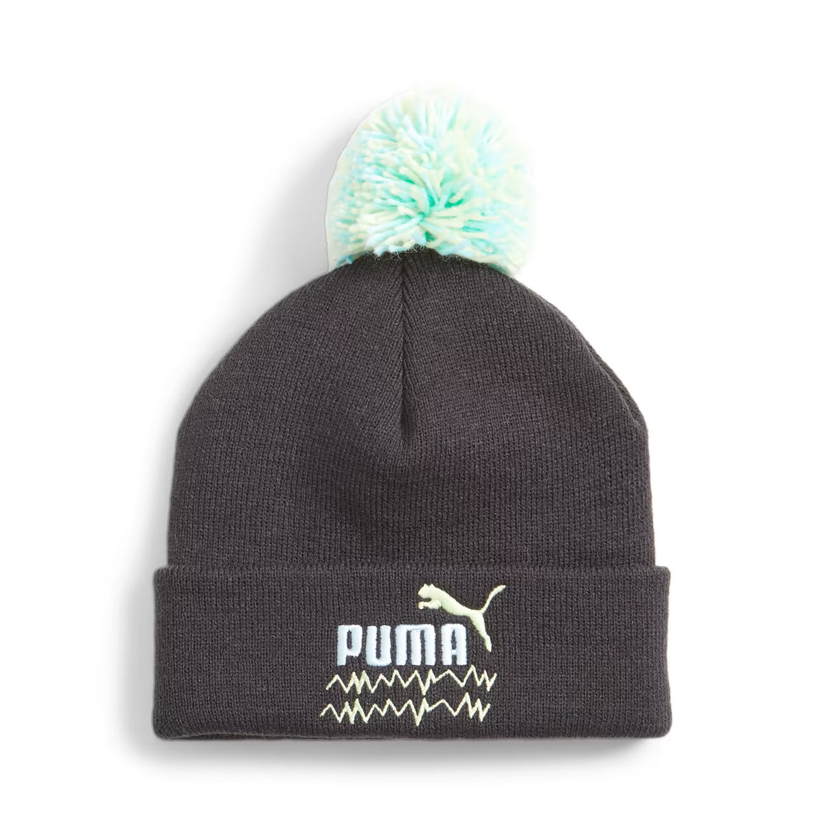 Puma muts pompon Kids mixmatch zwart