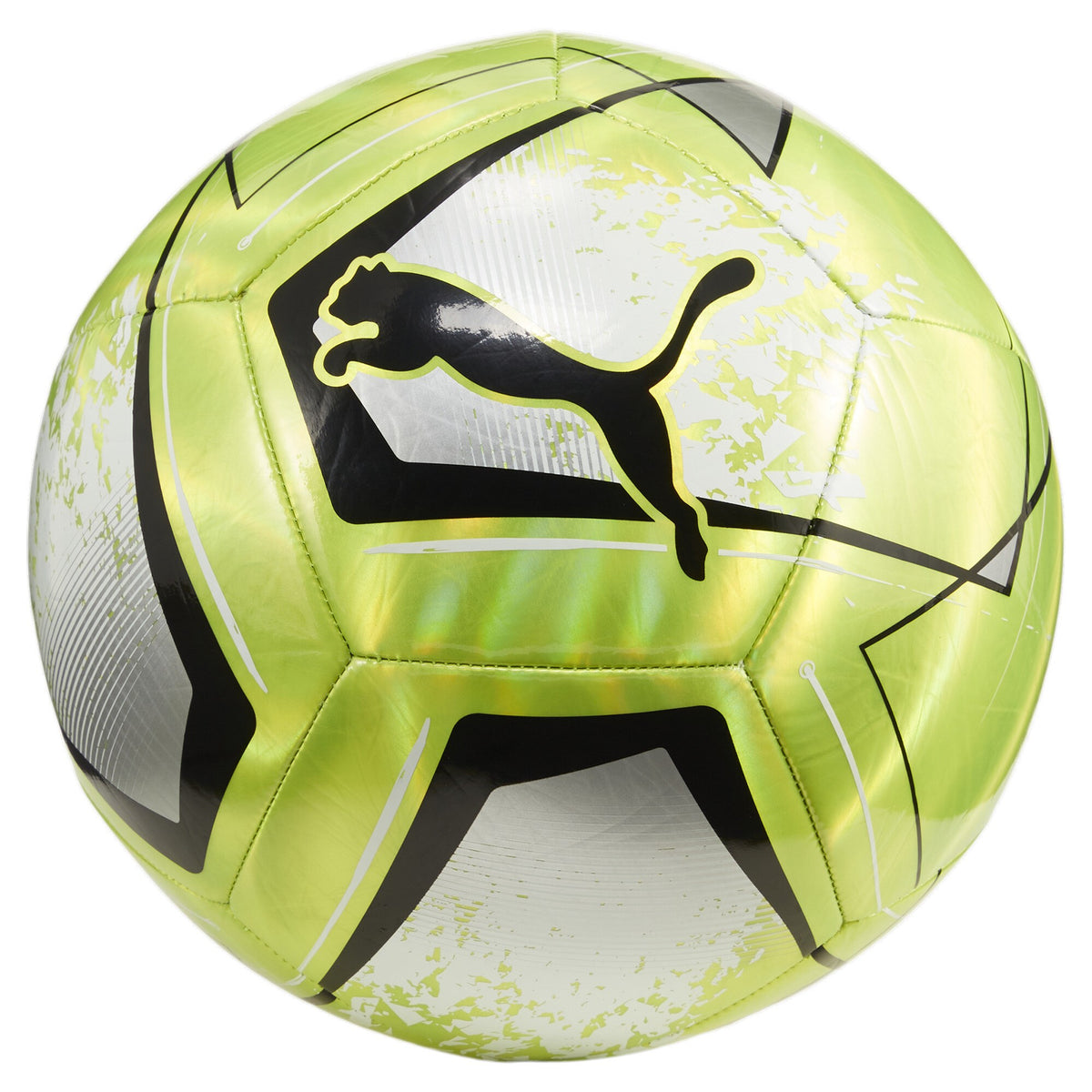 Ballon Puma Cage II hologramme citron vert/argent