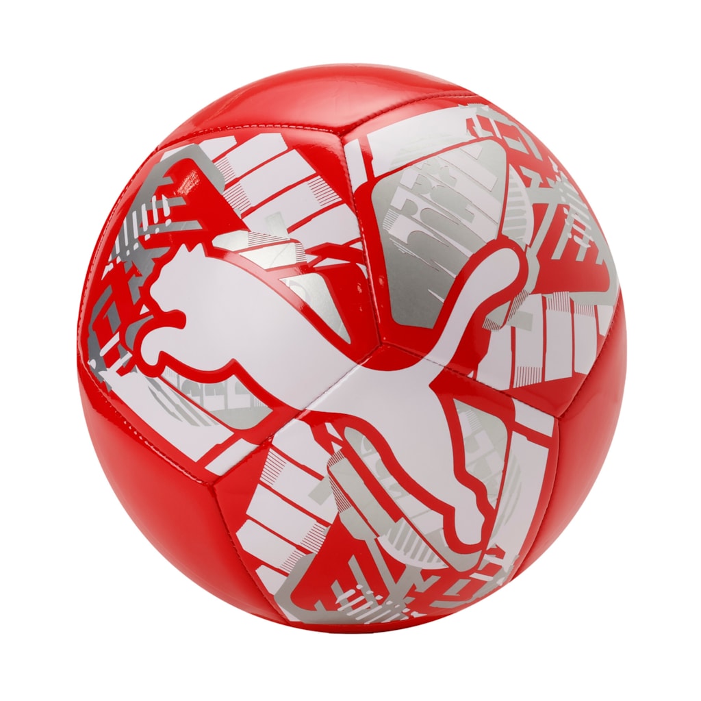 Puma bal big cat rood/wit