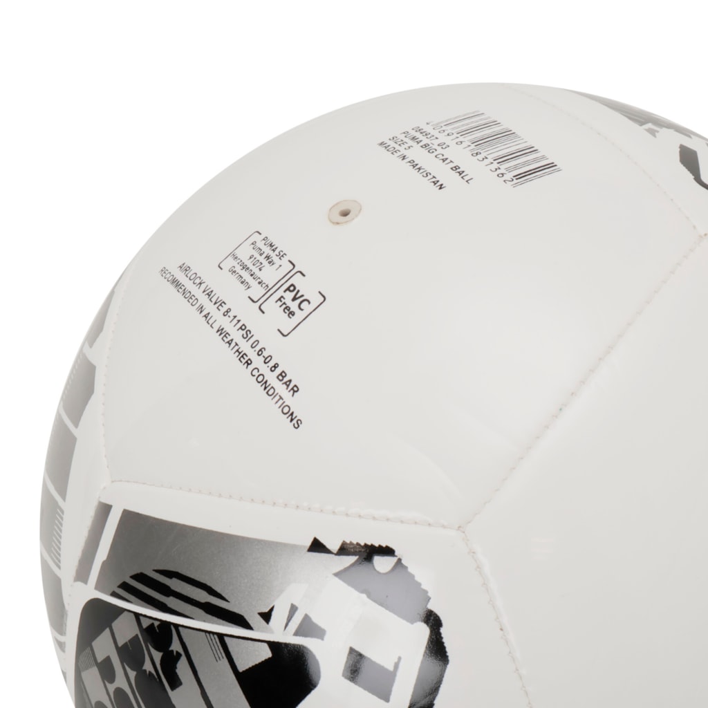 Puma bal big cat wit/zilver