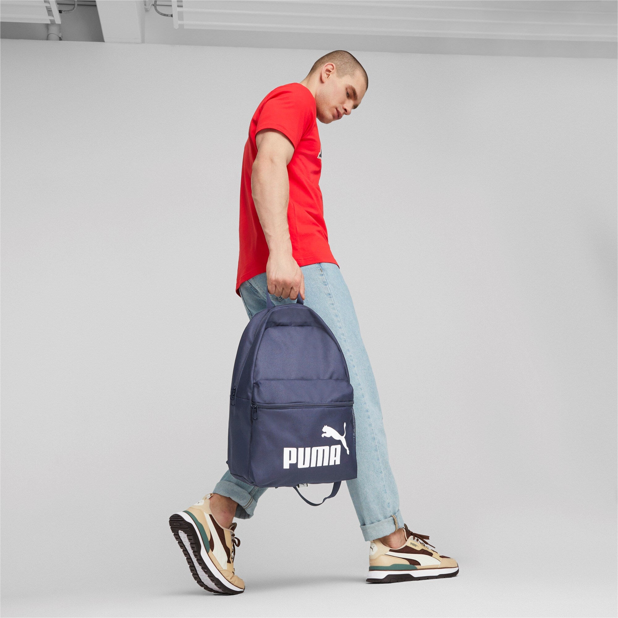 Puma Rugzak 43 cm bleu marine