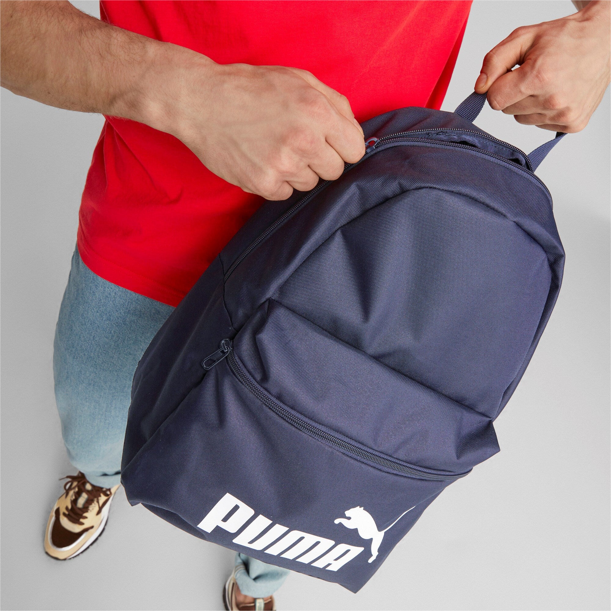 Puma Rugzak 43 cm bleu marine