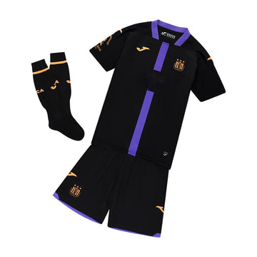 RSC Anderlecht Tenue 3rd Joma kids zwart