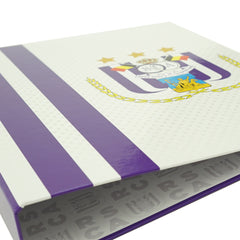 RSC Anderlecht ring binder A4 stripes wide 4 cm