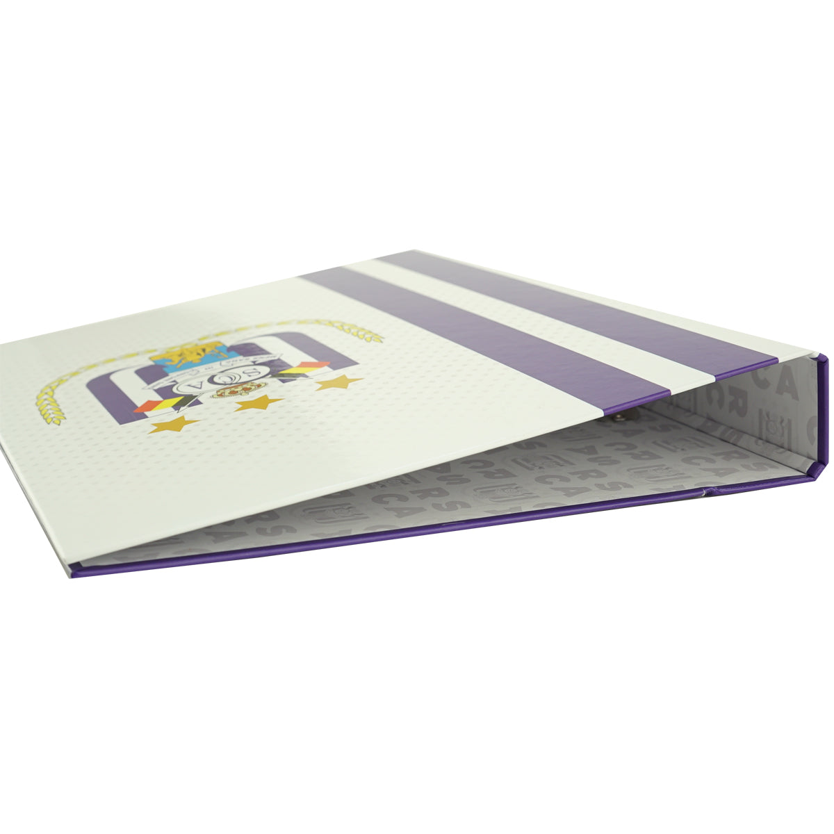 RSC Anderlecht ring binder A4 stripes wide 4 cm