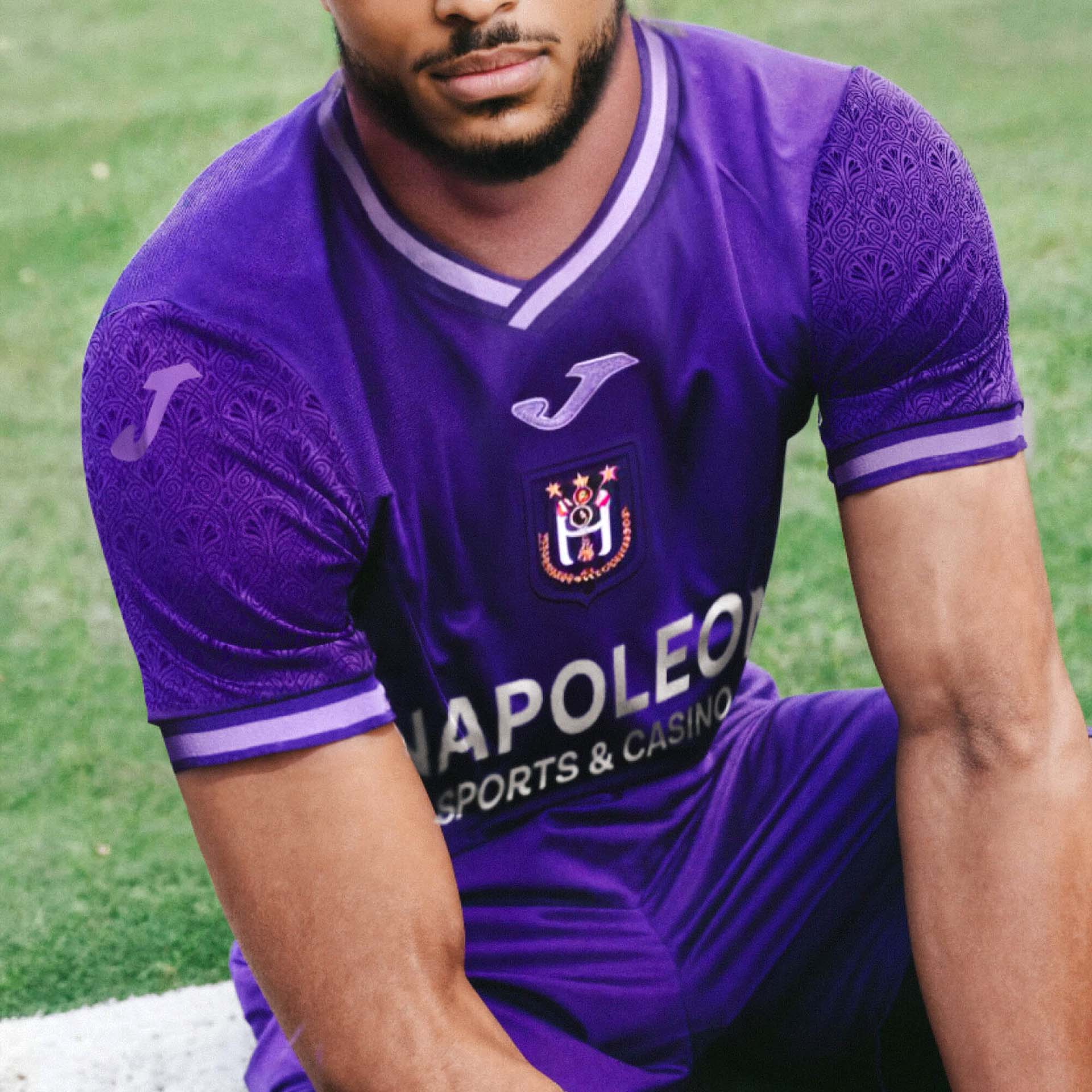 RSC Anderlecht home shirt Joma paars 2024-2025