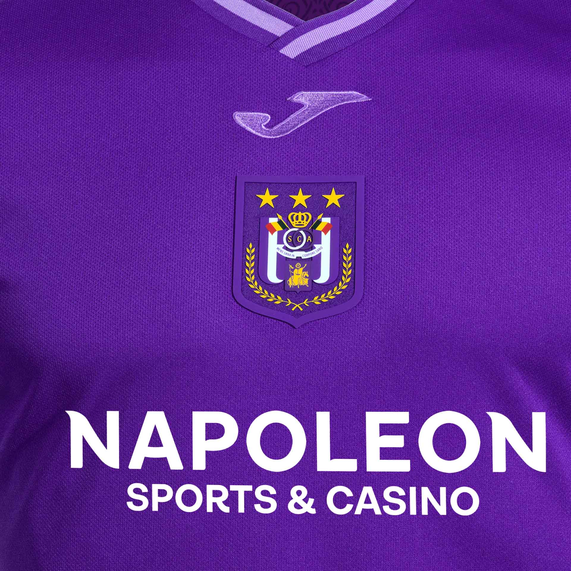 RSC Anderlecht home shirt Joma paars 2024-2025