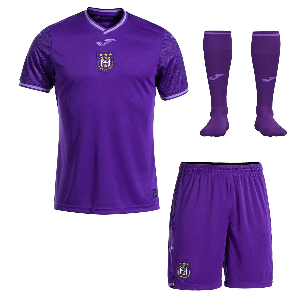 RSC Anderlecht Home tenue Joma kids paars 2024-2025