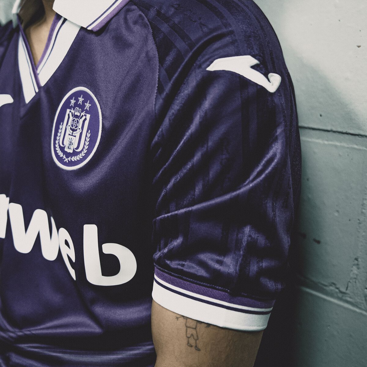 RSC Anderlecht home shirt Joma paars 2025-2026