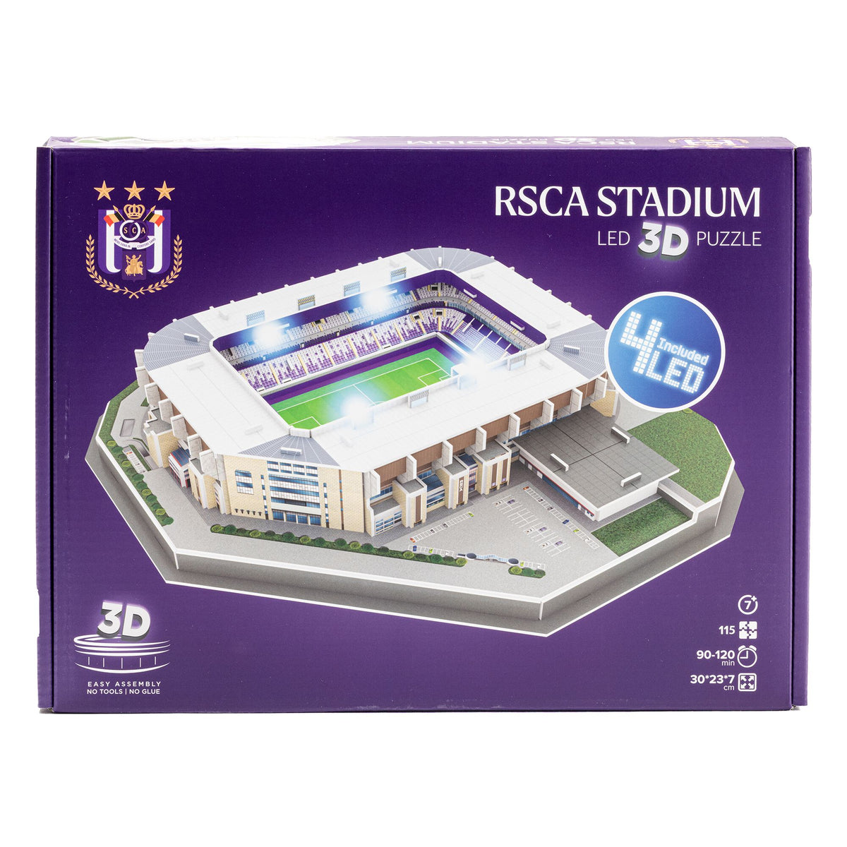 RSC Anderlecht 3D Led puzzel Lotto Park