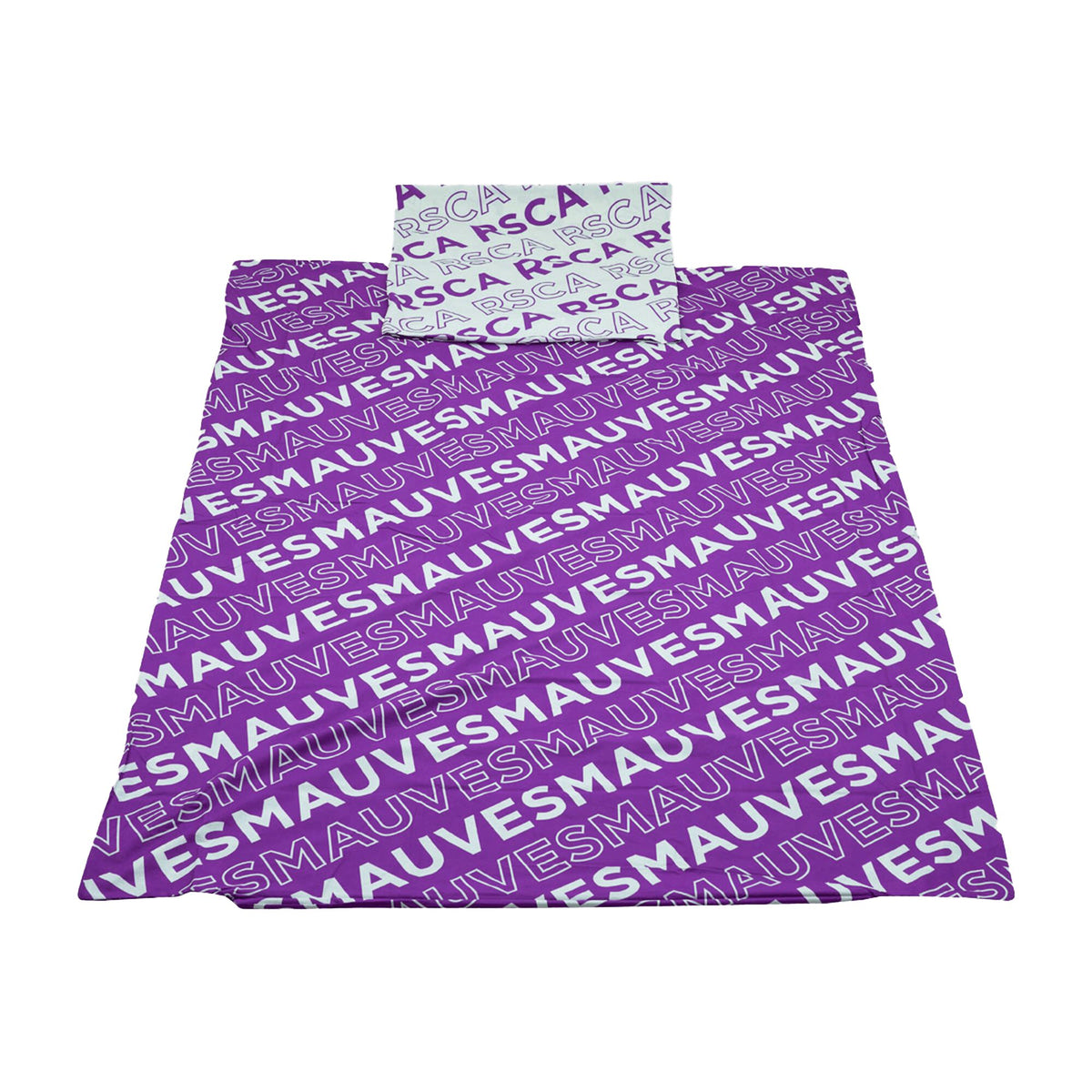 RSC Anderlecht dekbedovertrek 1 persoons RSCA paars