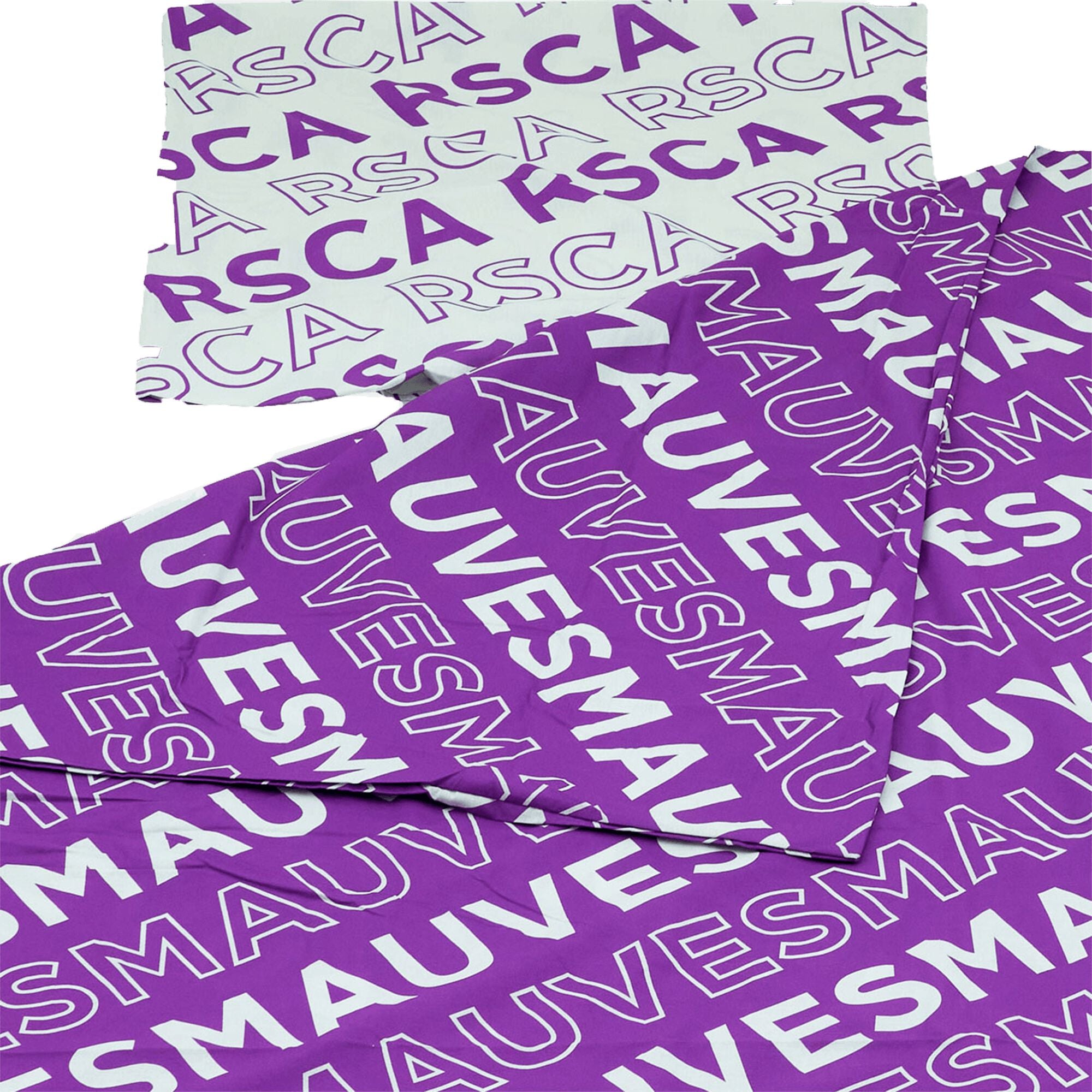 RSC Anderlecht dekbedovertrek 1 persoons RSCA paars