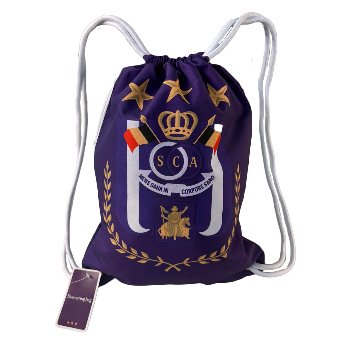 RSC Anderlecht gymtas paars 44cm