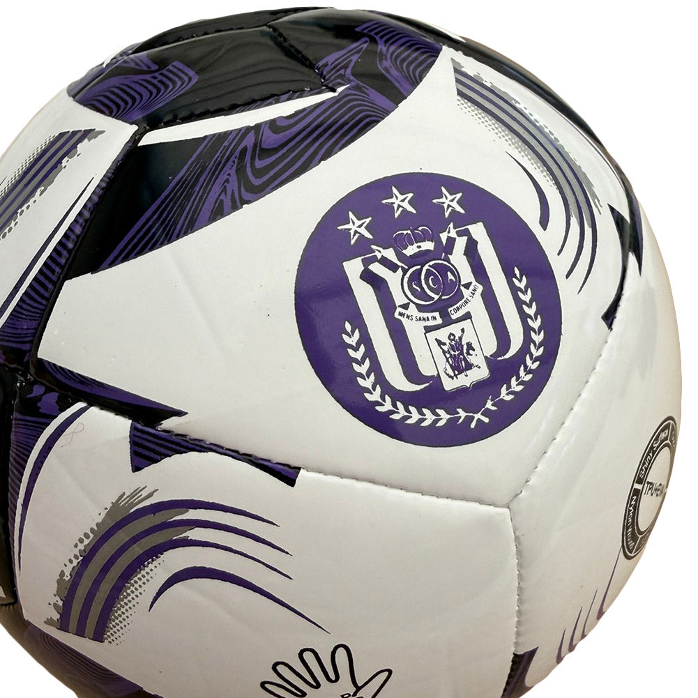 RSC Anderlecht bal Joma Dynamic wit maat 1 (Mini)