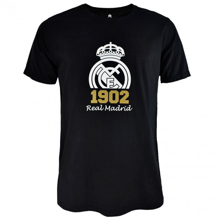 Real Madrid T-shirt 1902 adults black