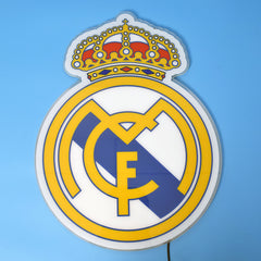 Real Madrid LED logo lighting 48 cm