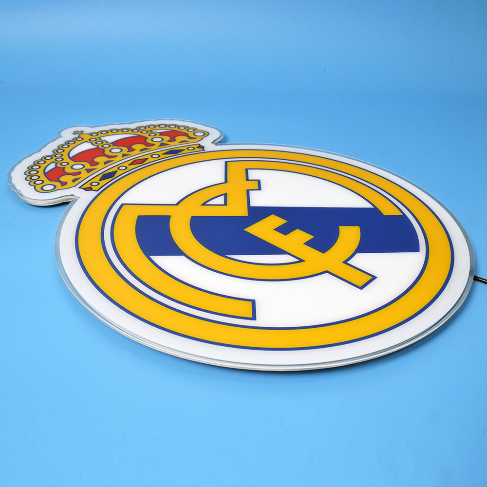 Real Madrid LED logo lighting 48 cm