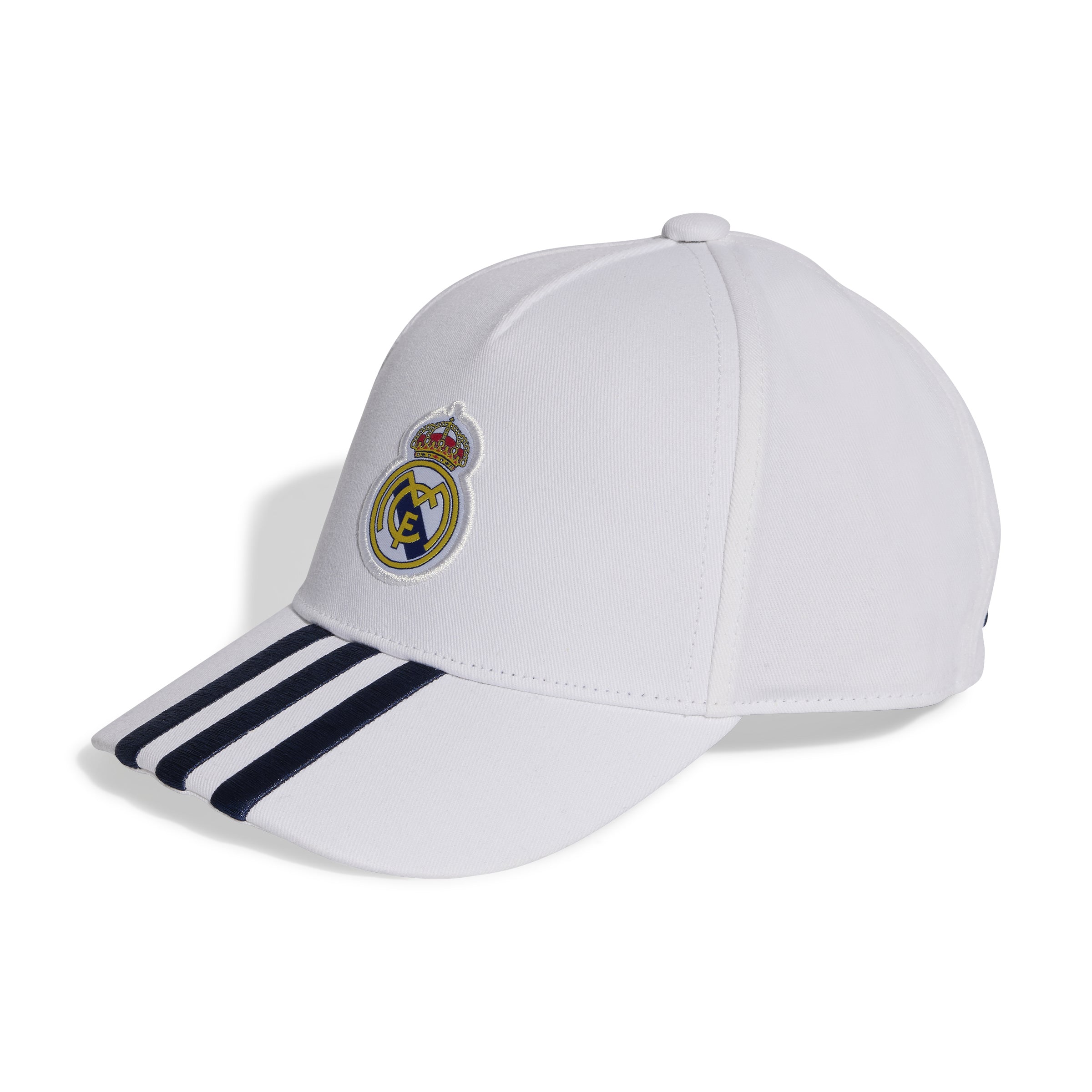 Real Madrid pet Adidas 3 strepen wit/blauw