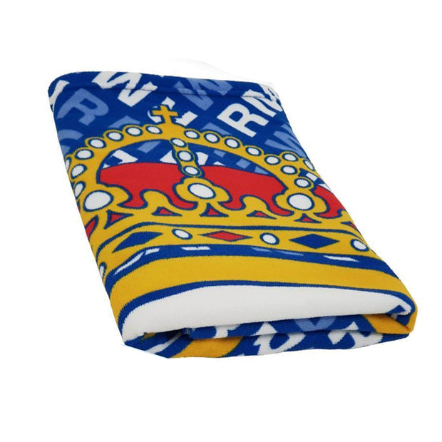 Real Madrid handdoek RM joueur bleu 70 x 140 cm